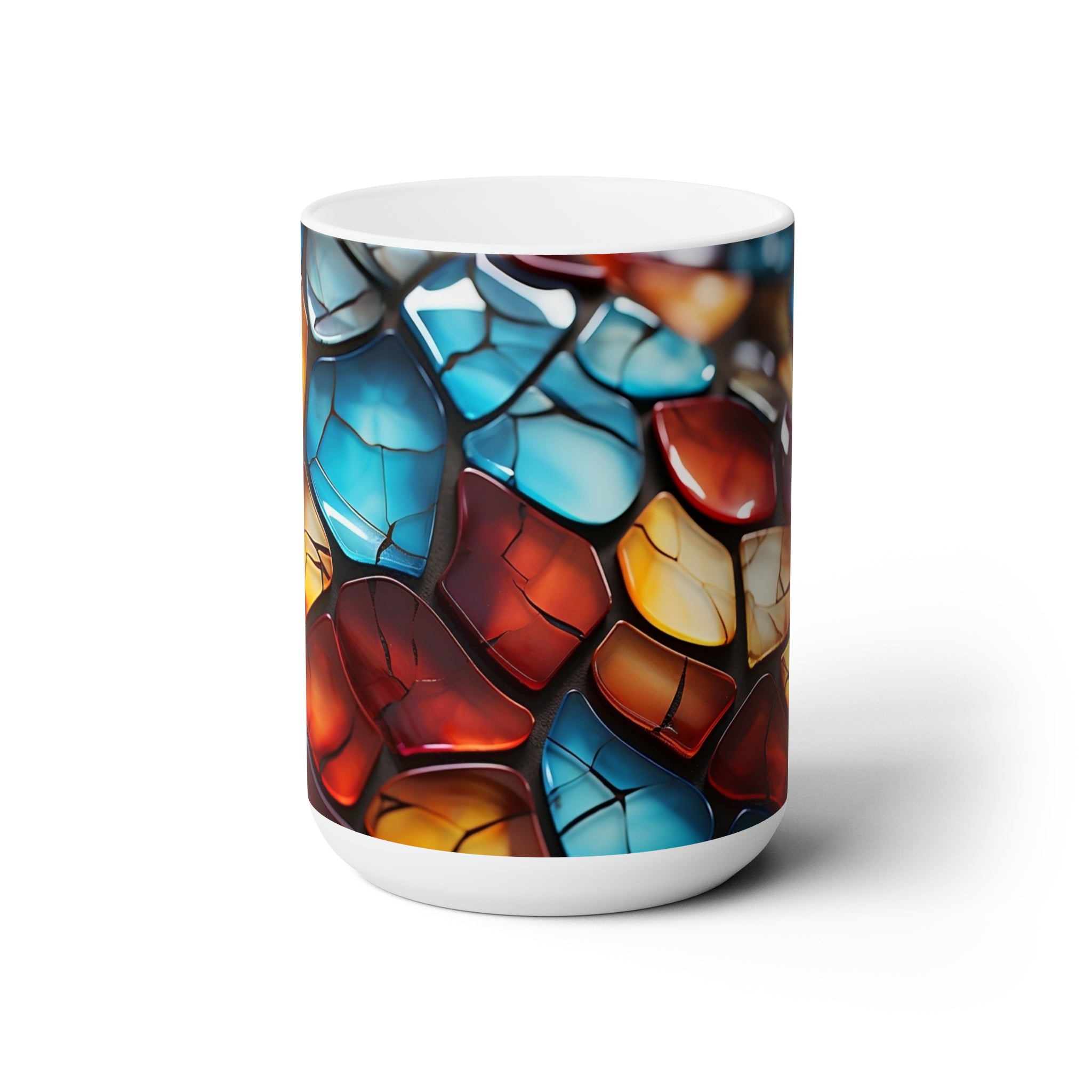 Glass Stones Mug 15oz