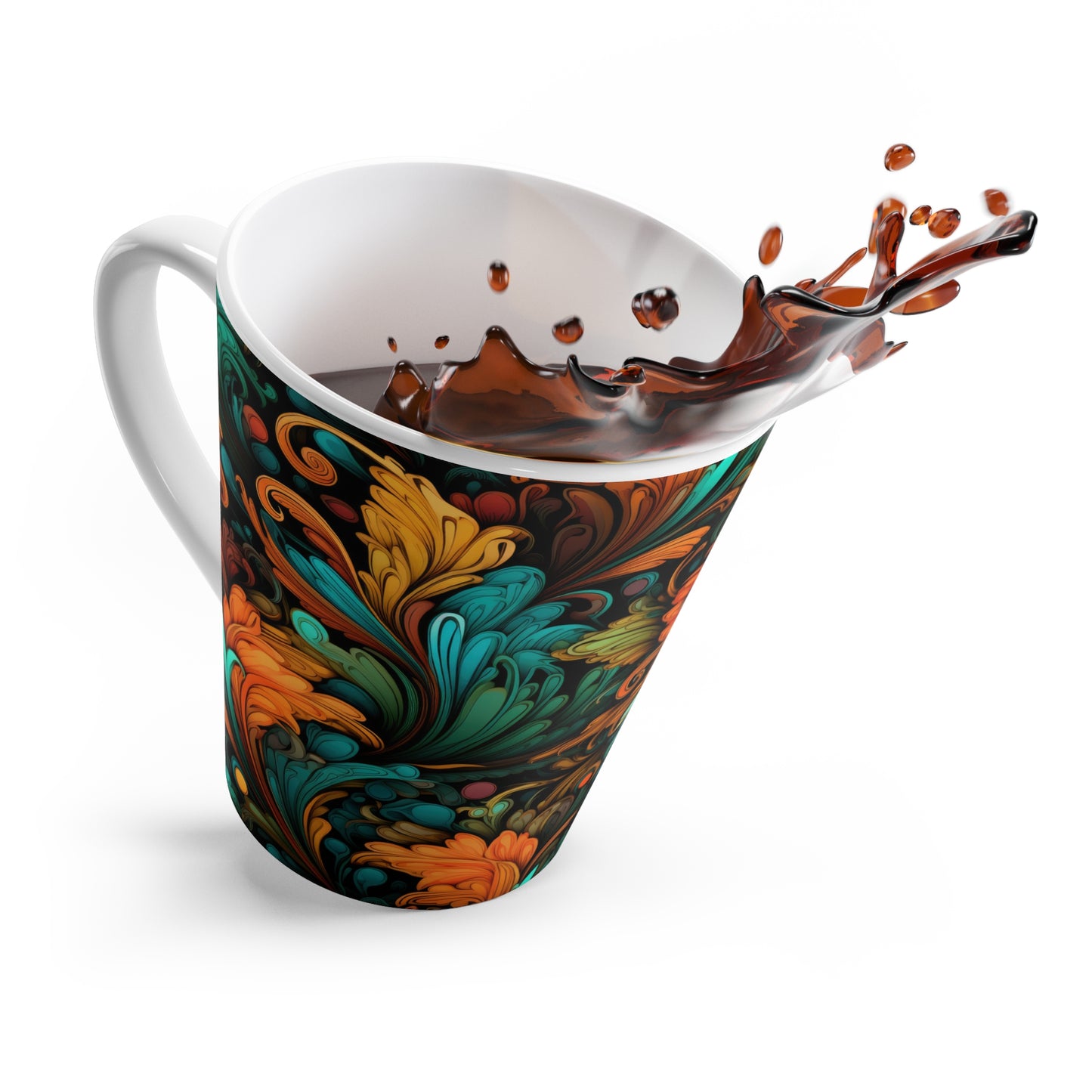 Sea Garden Latte Mug