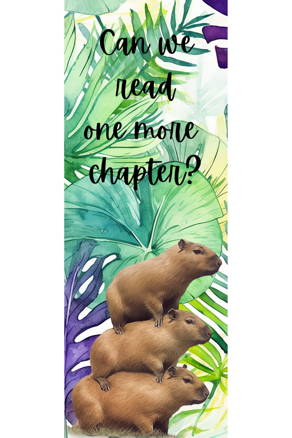 Capybara Bookmark