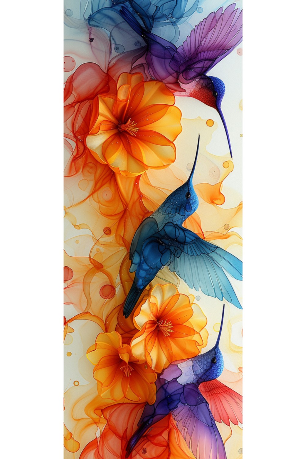 Hummingbirds Bookmark