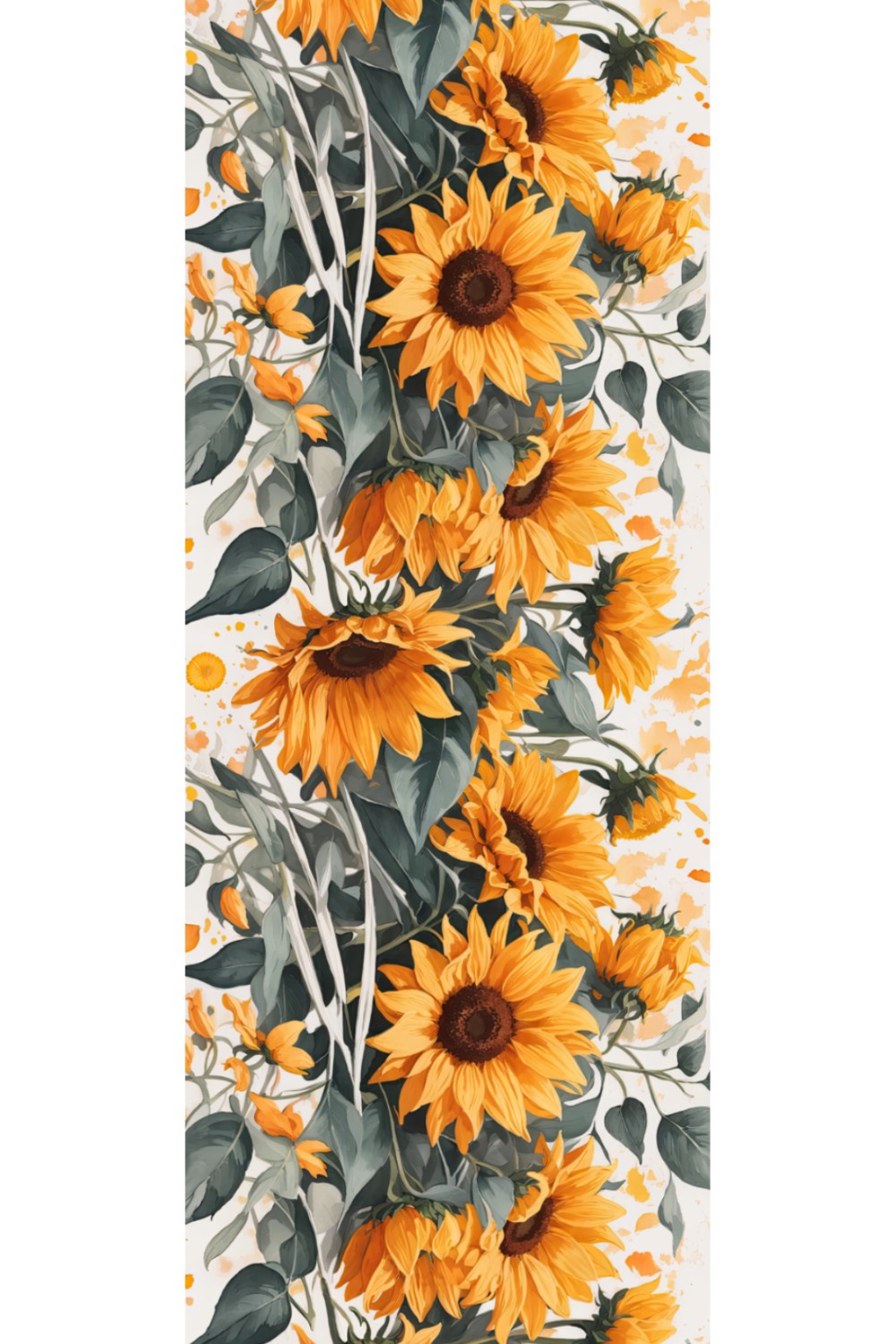 Sunflowers Bookmark